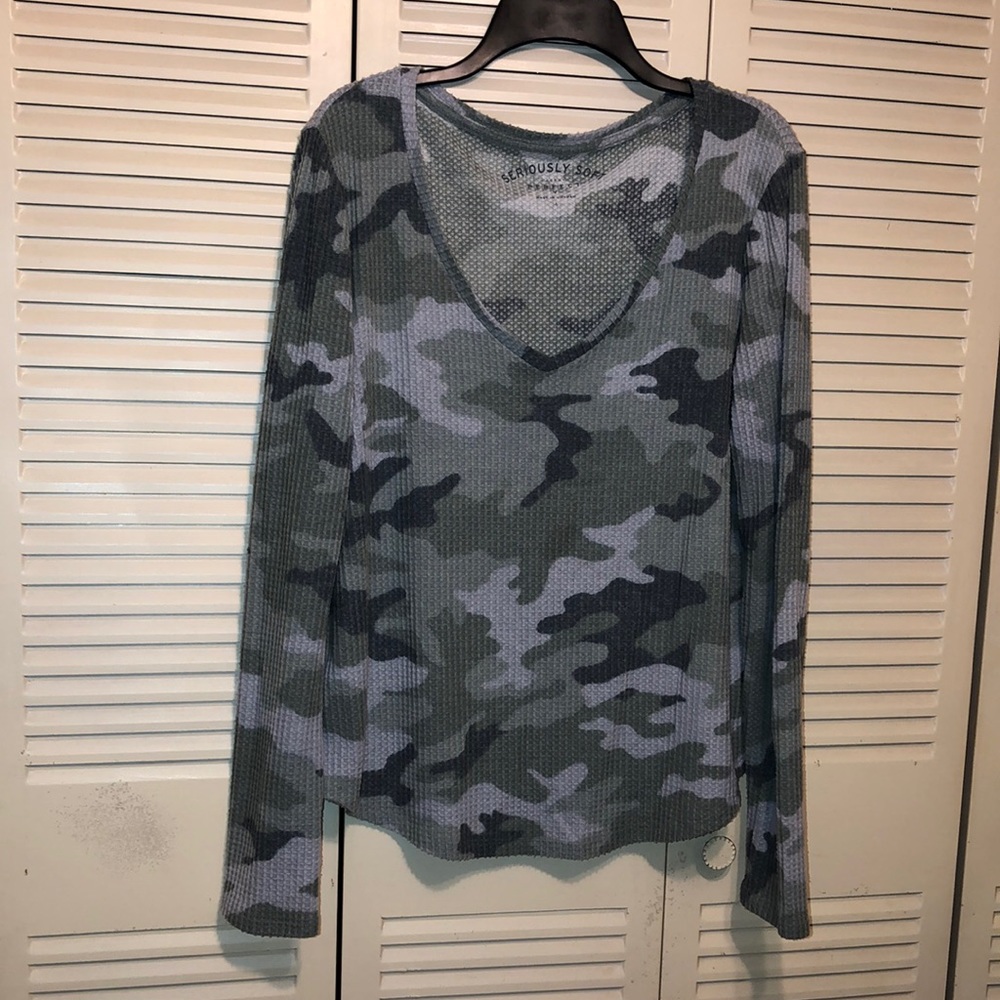Aeropostale Camouflage Long Sleeve
